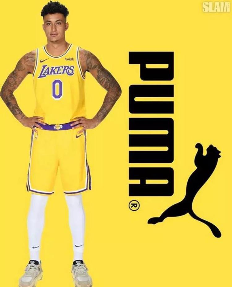 库兹马穿的彪马篮球鞋「NBA球员上脚库兹马签约PUMA李宁和匹克的球鞋很帅」