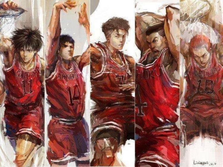 湘北首发五人NBA原型大揭秘你知道他们分别是谁吗