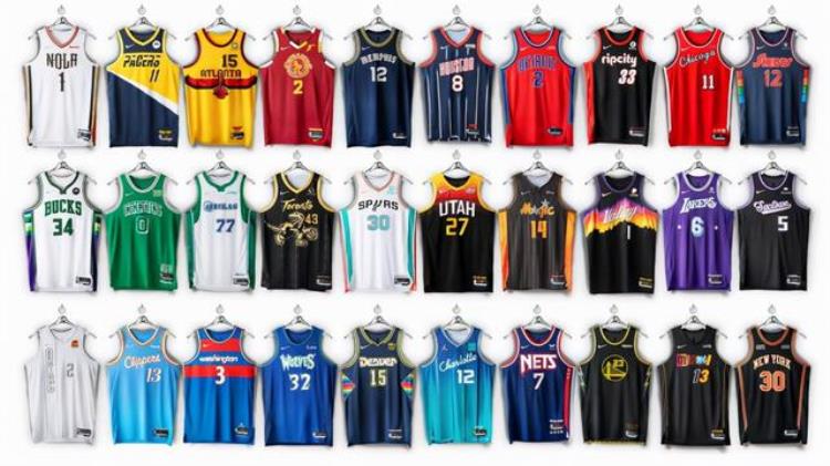 NBA官宣75周年纪念球衣杜兰特展示新篮网战袍湖人勇士细节满满