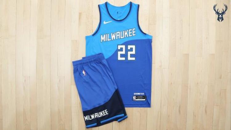 雄鹿官方发布新赛季城市版球衣蓝色设计寓意密尔沃基