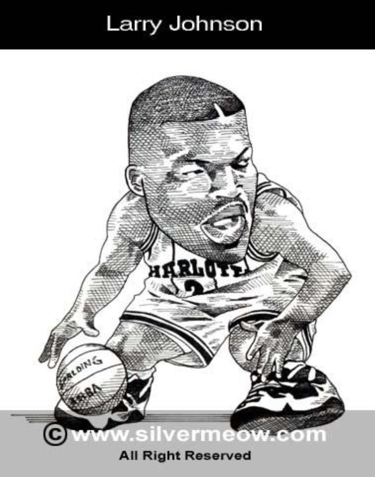 NBA球星素描「NBA球星的素描画你能认出几个评论区等你的答案」