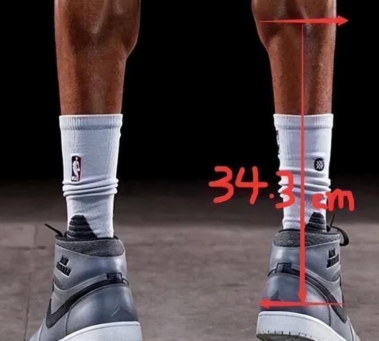 NBA5大非人类身体构造波什脖子长达17cm杜兰特脚掌似镰刀