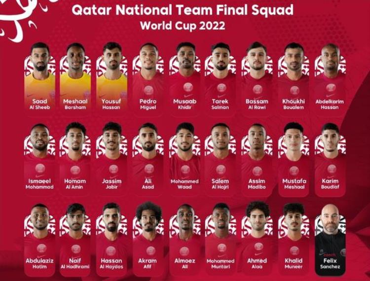 2022年卡塔尔世界杯32支球队「2022卡塔尔世界杯32支球队大名单」