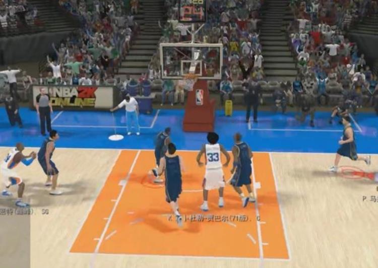 NBA2K雷霆新少主游戏中曾经的绝对王者如今只有拉胯的份