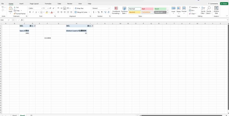 实例分享用Excel中的透视表pivottable来计算NBA数据