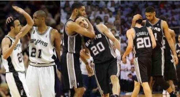 NBA摸头狂人邓肯摸秃马努排第一联盟没有加内特不敢摸的头