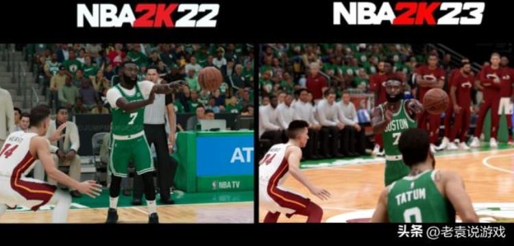 nba2k21与2k22「NBA2K23对比2K22区别如何2K23改动情况一览」