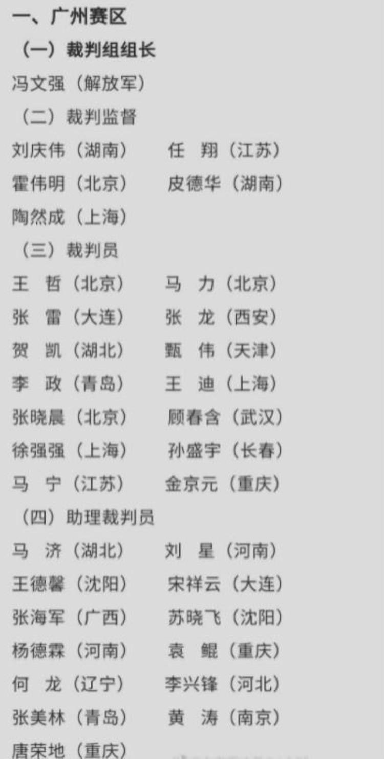 中超第二阶段裁判员名单「中超第二阶段保级组争冠组裁判选派名单马宁领衔」