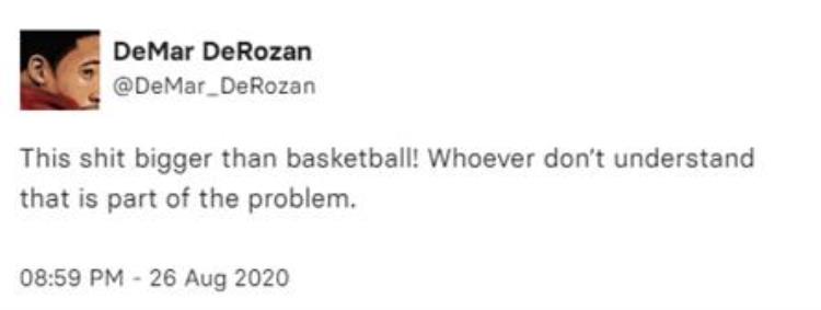 怒火延烧抗议黑人被警察连开7枪NBA球队罢赛多名球星愤怒我们需要改变