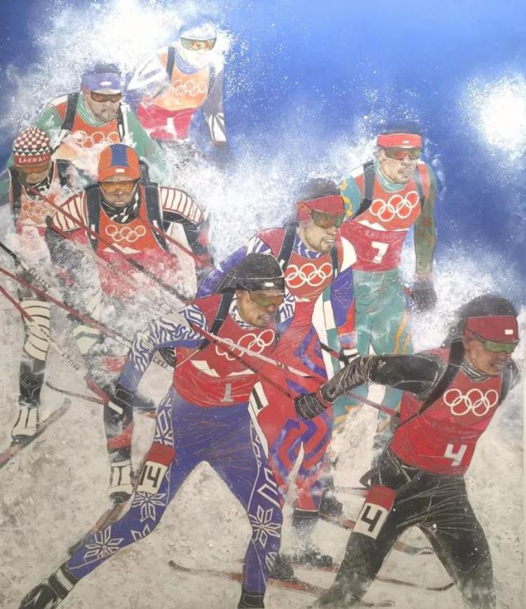 西安2020画展「一起向未来西安画家笔下的北京冬奥云端美展」