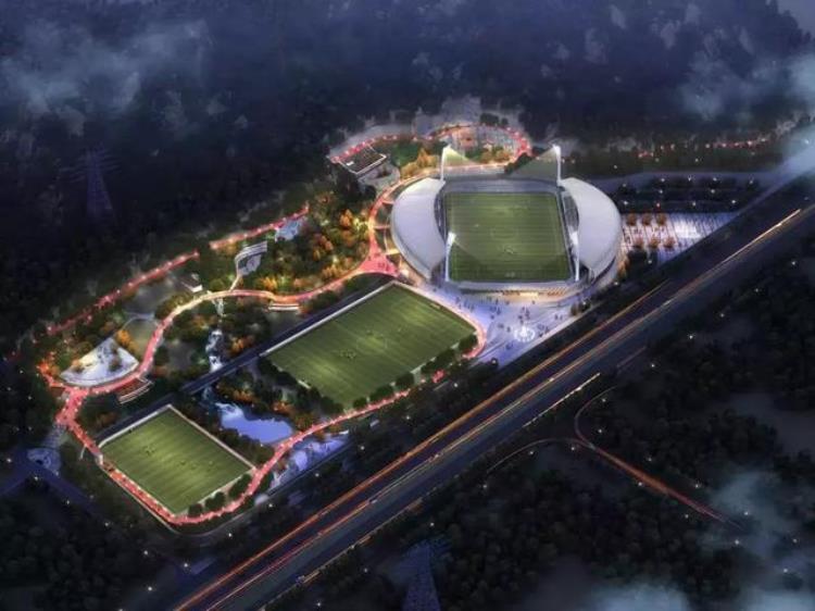 晋江足球公园的位置「总投资25亿晋江足球公园8月底要完工了就在世纪大道旁」