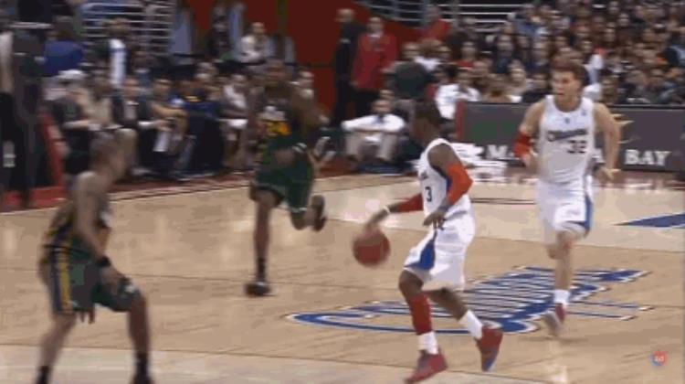 胯下运球有什么技巧「NBA十大特技之第五招胯下运球」