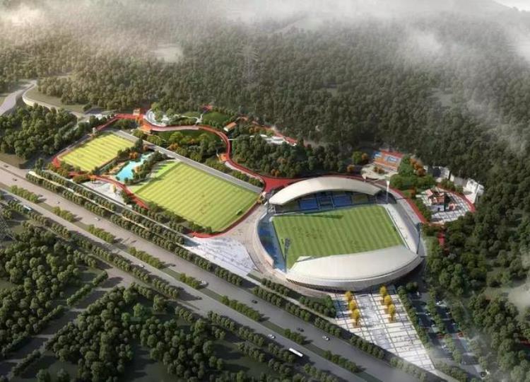 晋江足球公园的位置「总投资25亿晋江足球公园8月底要完工了就在世纪大道旁」