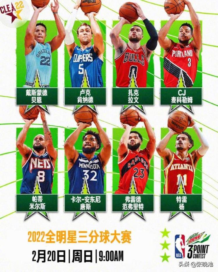 央视不转这4大平台直播NBA全明星3分扣篮赛字母哥出战技巧赛