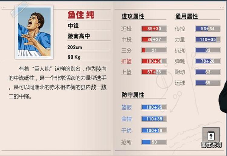 灌篮高手手游谁篮板最强「灌篮高手手游中锋球员篮板基础数值谁的篮板更强可以参考」