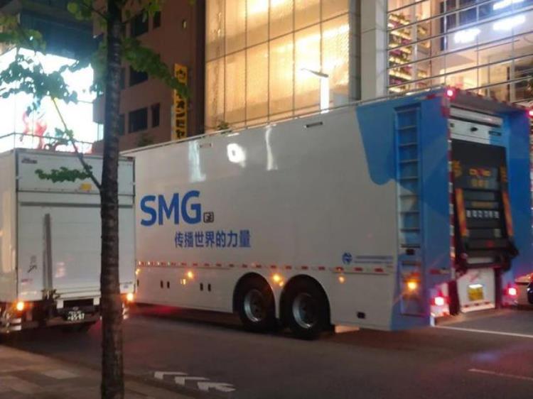 曼曼看奥运丨京牌沪牌还有粤牌中国牌照转播车不断现身东京街头