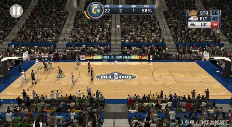 2k18球队阵容「2K18手游30座球队主场一览你最喜欢那队」