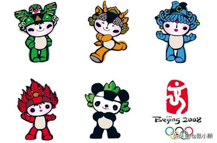 各年奥运会吉祥物「历届奥运会吉祥物全家福来啦」