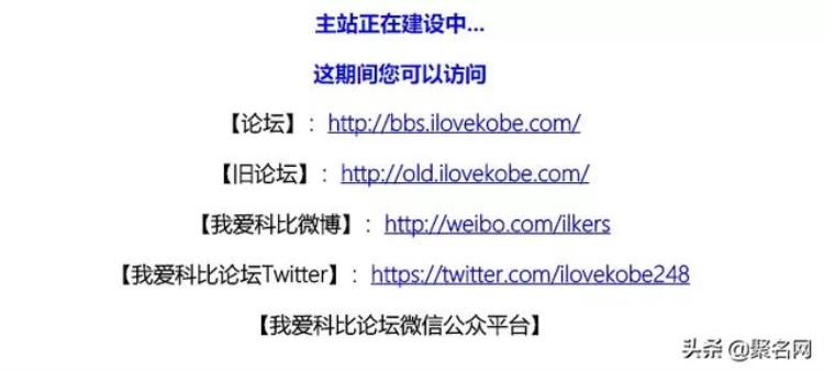 kobechina科比中文网「外国网友用域名纪念科比盘点那些与kobe相关的网站」