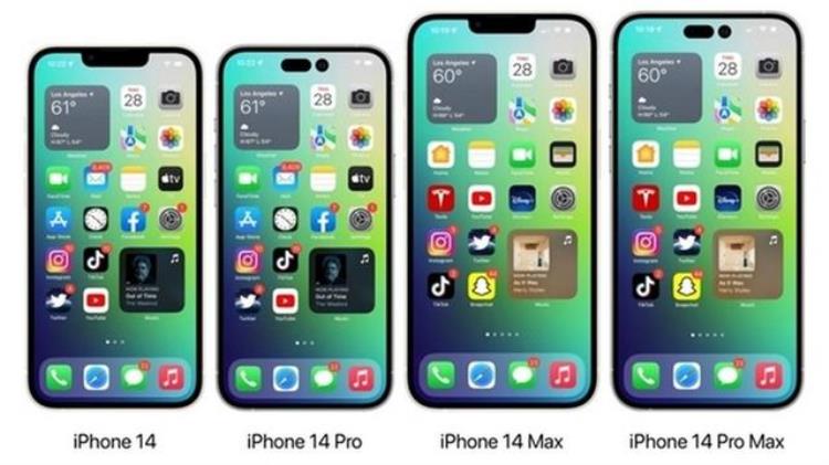 iphone124个型号对比「差别还是很大的一张图看懂四款新iPhone14的规格」