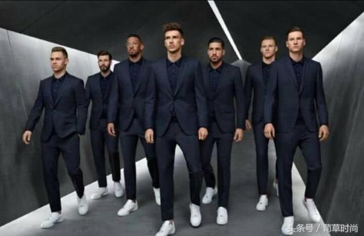 世界杯德国男模队集体穿西装达俄说说西装的那点事