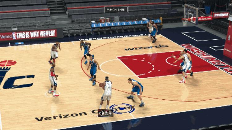 NBA2K17站位抢位挡差走位操作技巧动态教程