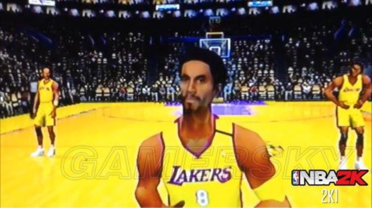 nba2k科比模型「NBA2K游戏中科比历代造型对比后期堪比真人」