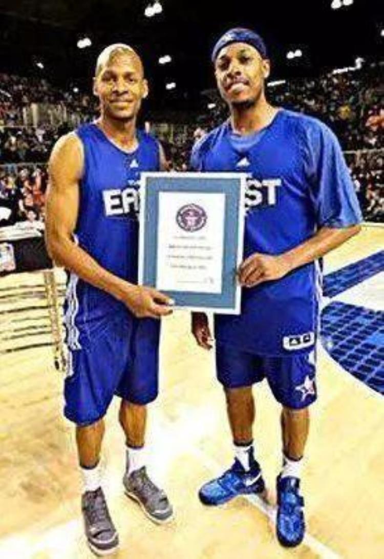 NBA吉尼斯纪录麦基一次扣三球阿伦皮队证书没捂热就被破了