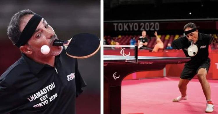 高二英语时文阅读含答案东京残奥会上用嘴打乒乓球的运动员