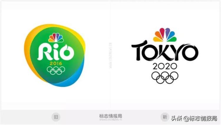 NBC更新2020年奥运会转播台标2020NE文字设计引争议