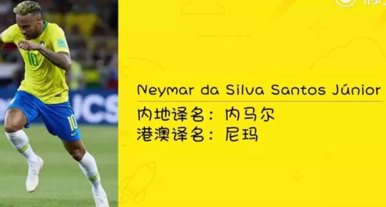 美斯碧咸C朗世界杯球星粤语译名大揭秘你能猜到谁是谁