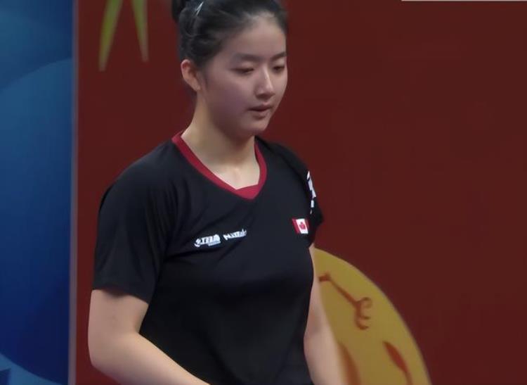 加拿大女乒乓球员「加拿大女乒00后火了清纯颜值引热议网友场上全是中国人」