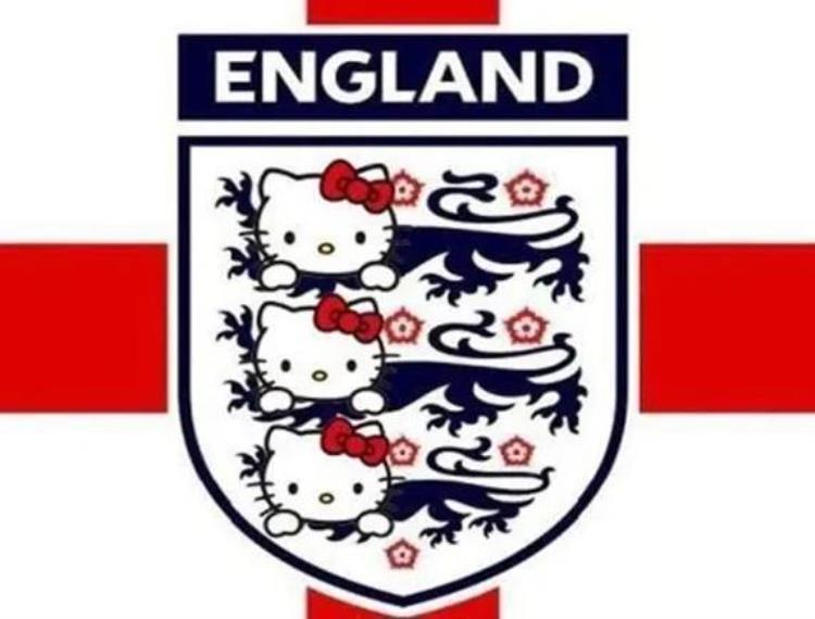 英格兰足球队三狮军团「英格兰足球三喵军团欧洲中国队快乐足球」