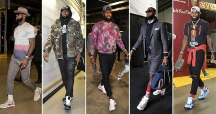 NBA穿搭分5个等级阿杜乡土气息C级潮男詹姆斯S级那SSS级