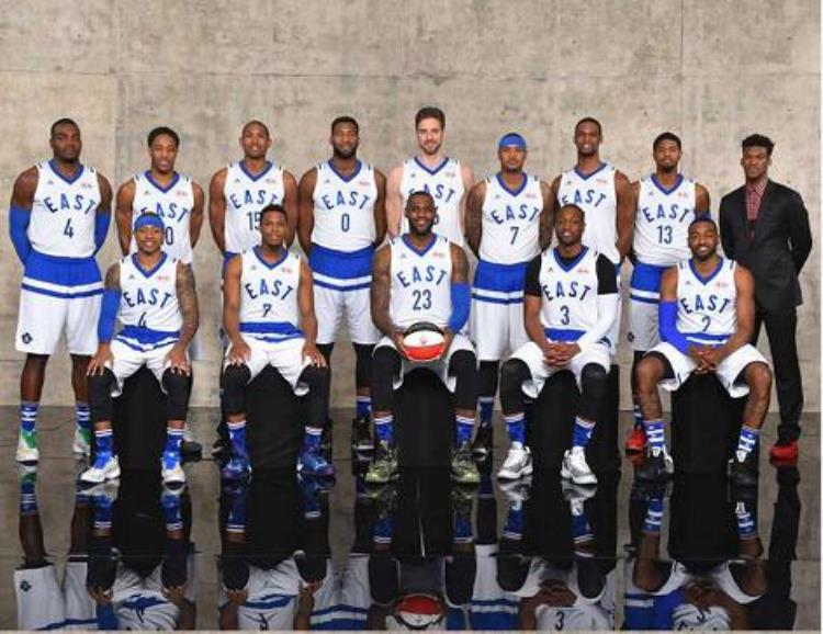 历届NBA全明星合影「最全NBA历届全明星合影心血整理致敬青春回忆满满」
