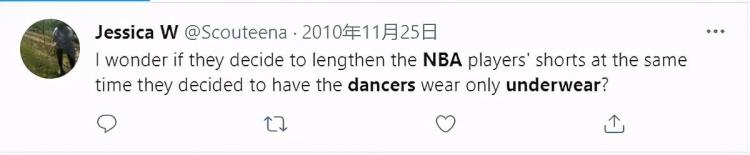 为什么nba的啦啦队禁止穿内裤「为什么NBA的啦啦队禁止穿内裤」