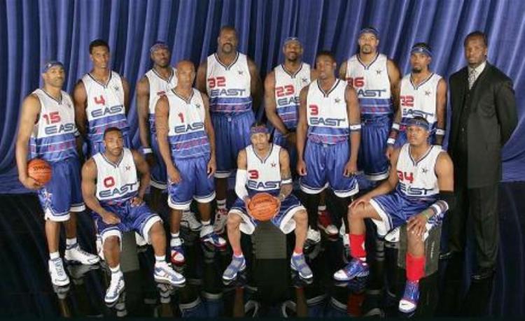 历届NBA全明星合影「最全NBA历届全明星合影心血整理致敬青春回忆满满」