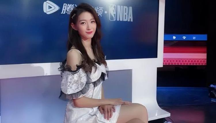 篮球主持人小七,nba美女主播小七
