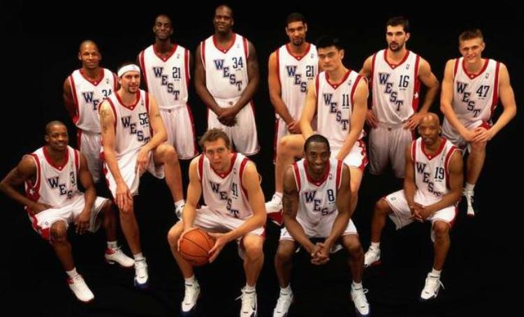 历届NBA全明星合影「最全NBA历届全明星合影心血整理致敬青春回忆满满」