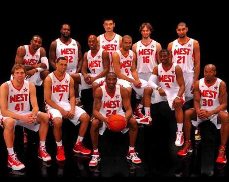 历届NBA全明星合影「最全NBA历届全明星合影心血整理致敬青春回忆满满」