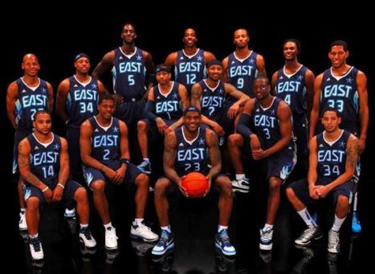历届NBA全明星合影「最全NBA历届全明星合影心血整理致敬青春回忆满满」
