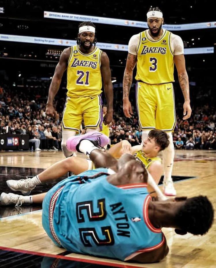 湖人拒绝参赛球员「帮队友出头直接被禁赛3场NBA就是在针对湖人啊」