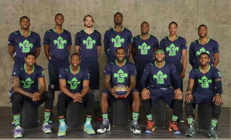 历届NBA全明星合影「最全NBA历届全明星合影心血整理致敬青春回忆满满」