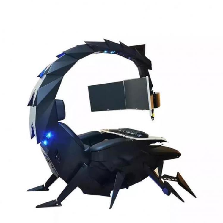 CluvensIWSK一款采用蝎子造型的零重力游戏椅子与工作站