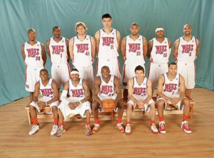 历届NBA全明星合影「最全NBA历届全明星合影心血整理致敬青春回忆满满」