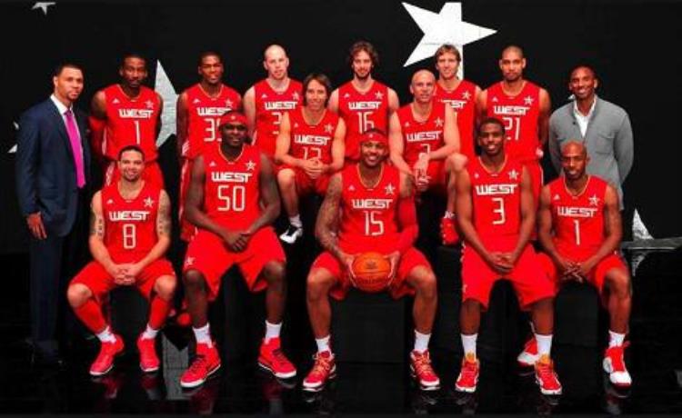 历届NBA全明星合影「最全NBA历届全明星合影心血整理致敬青春回忆满满」
