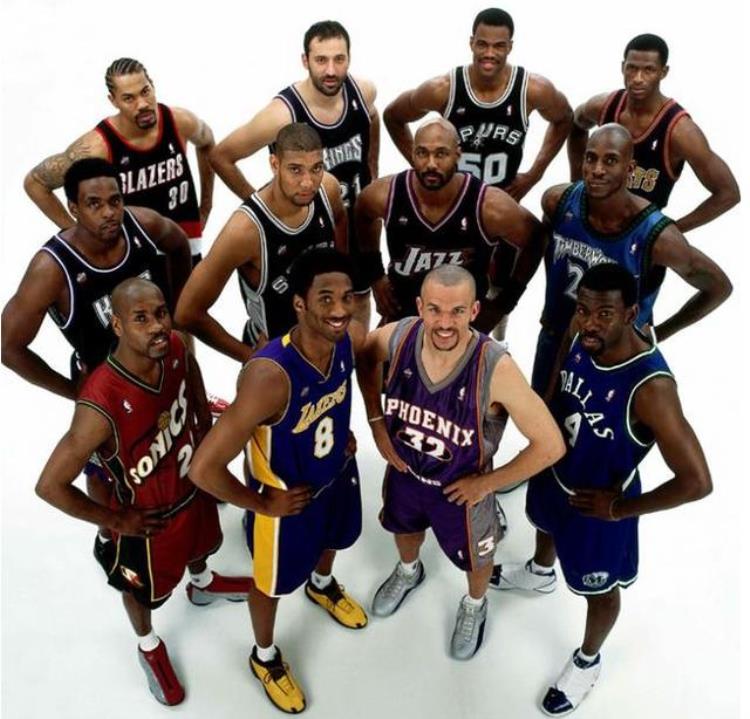 历届NBA全明星合影「最全NBA历届全明星合影心血整理致敬青春回忆满满」