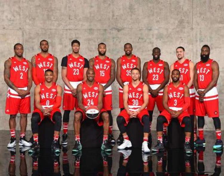 历届NBA全明星合影「最全NBA历届全明星合影心血整理致敬青春回忆满满」
