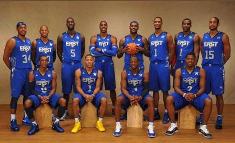 历届NBA全明星合影「最全NBA历届全明星合影心血整理致敬青春回忆满满」