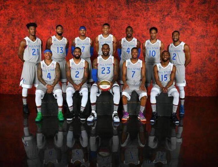 NBA全明星全家福「你的回忆在这里NBA全明星全家福回顾20082018」